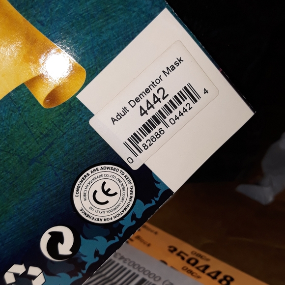 VINTAGE Dementor 2007 Mask Official WB Harry Potter NEW HARD TO FIND FUNDRAISER - Picture 12 of 12